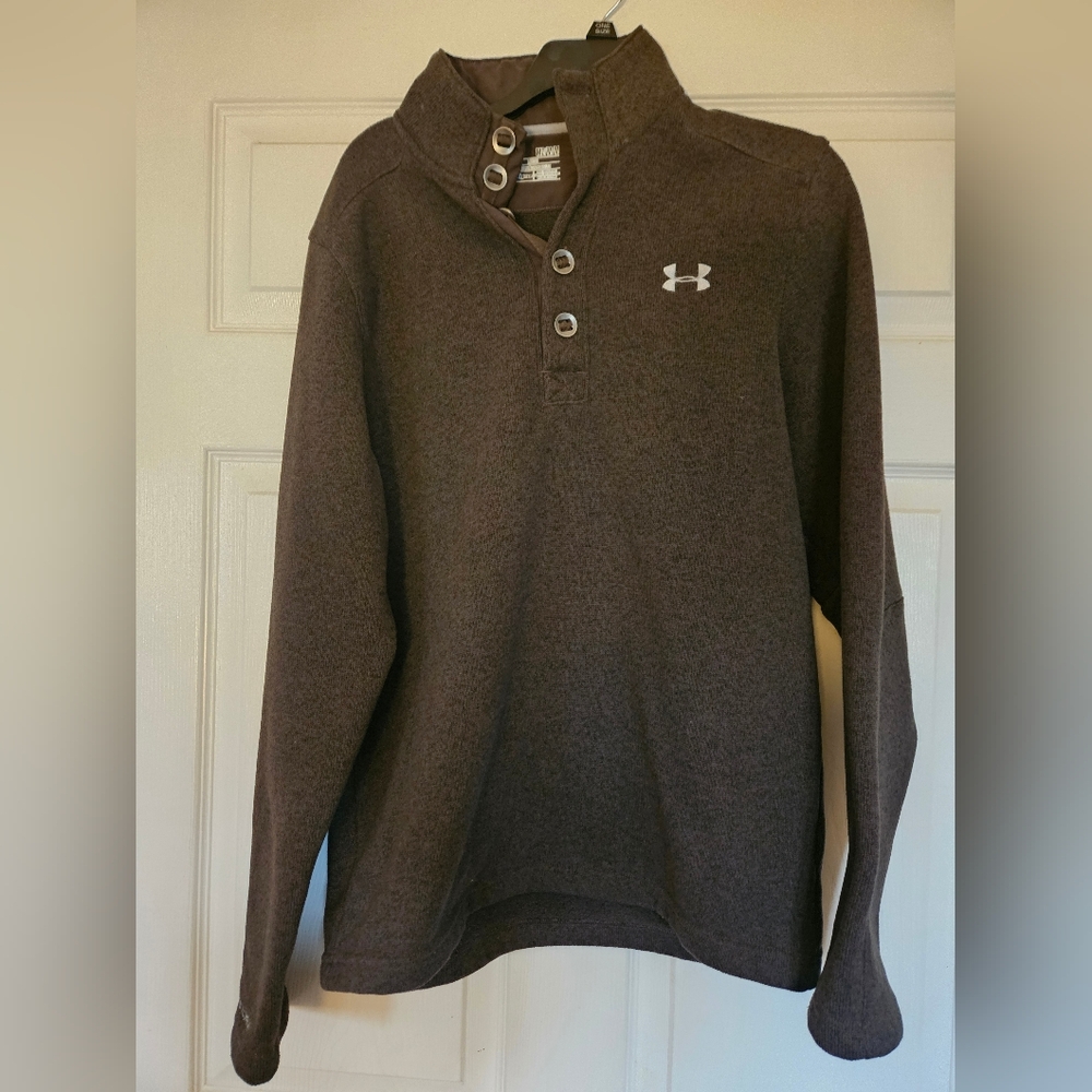 Under Armour Men's Dark Brown Pullover